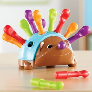 Learning Resources Spike The Fine Motor Hedgehog, Sensory, Fine Motor Toy, Ages 18 months+