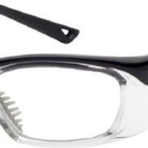 OnGuard Safety Eyewear OG 220S Nylon Frames Goggles Black / Clear 58mm-15mm-135mm Large