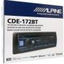 Alpine CDE-172BT Bluetooth Receiver (replacement of CDE-143BT)
