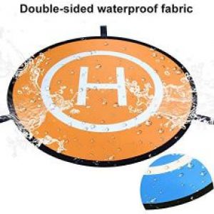 KINBON Drone Landing Pads, Waterproof 30” Universal Landing Pad Fast-fold Double Sided Quadcopter Landing Pads for RC Drones Helicopter DJI Spark Mavic Pro Phantom 2/3/4 Pro Inspire 2/1 3DR Solo