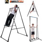 KT Mens Pull-up Bar, Abs Pull up Machine, Adjustable Pullup Portable Stand with Sturdy Frame, Indoor Pull Ups Machine Equipment – Gym Training Pullups Workout for Users Standing up to 6.56ft & 485lbs