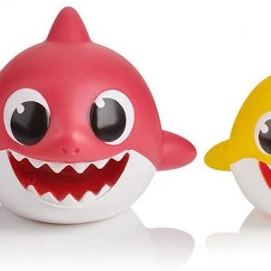 WowWee Pinkfong Baby Shark Bath Squirt Toy – 4 Pack
