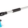 Camco RV Flow-Through Wash Brush with Adjustable Handle (43633), Black/Gray