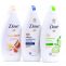 Dove Body Wash Variety Pack- Shea Butter with Warm Vanilla, Deeply Nourishing and Cucumber & Green Tea – 16.9 Ounce / 500 Ml (Pack of 3) International Version