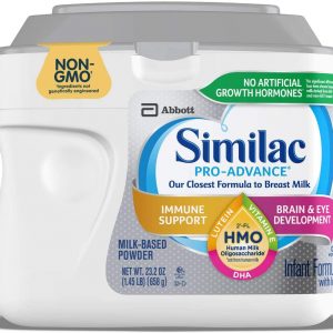 Similac Pro-Advance Non-GMO Infant Formula with Iron, with 2′-FL HMO, for Immune Support, Baby Formula, Powder, 23.2 Ounce