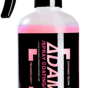 Adam’s UV Ceramic Spray Coating (8oz) – A True Ceramic Coating W/UV Tracer Technology – Extremely Hydrophobic & Stronger Than Car Wax Polish or Top Coat Polymer Paint Sealant for Car, Boat, RV, Truck