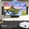ViewSonic True 4K Projector with 3500 Lumens HDR Support and Dual HDMI for Home Theater Day and Night, Stream Netflix with Dongle (PX747-4K)