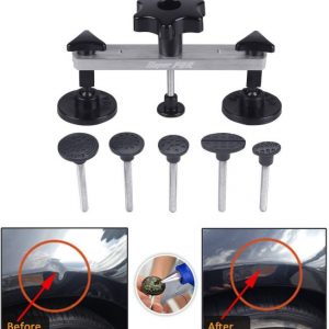 AUTOPDR Paintless Dent Repair Kits, Pops a Dent Puller Bridge Car Body Dent Removal Tools Remover for Auto Body Motorcycle Refrigerator Washing Machine