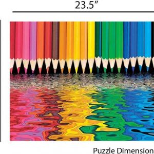 Springbok’s 500 Piece Jigsaw Puzzle Pencil Pushers, Multi