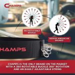 Champs MMA Boxing Reflex Ball – Boxing Equipment Fight Speed, Boxing Gear Punching Ball Great for Reaction Speed and Hand Eye Coordination Training Reflex Bag Alternative
