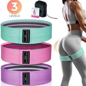 Renoj Booty Bands, Exercise Bands for Legs and Butt, Resistance Bands Set【3 Levels】