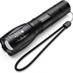 Flashlights, LED Tactical Flashlight S1000 – High Lumen, 5 Modes, Zoomable, Water Resistant, Handheld Light – Best Camping/Outdoor/Hiking/Flashlights/Gift-Giving/Emergency(Batteries Not Included)