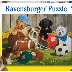 Ravensburger Let’s Play Ball! 200 Piece Jigsaw Puzzle for Kids – Every Piece is Unique, Pieces Fit Together Perfectly