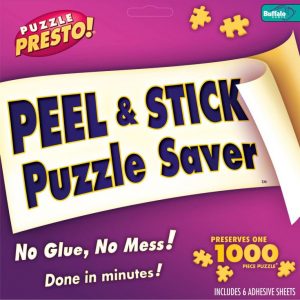 Buffalo Games – Puzzle Presto! Peel & Stick Puzzle Saver