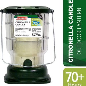 Coleman 70+ Hour Outdoor Candle Lantern – 6.7 oz
