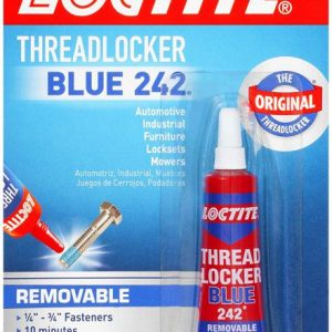 Loctite Heavy Duty Threadlocker, 0.2 oz, Blue 242, Single