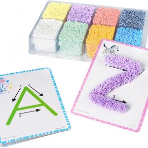 Educational Insights Playfoam Shape & Learn Alphabet Set | Non-Toxic, Never Dries Out | Preschoolers Practice Letter Recognition & Formation| Perfect for Ages 3 and up