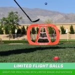 GoSports Foam Golf Practice Balls – Realistic Feel and Limited Flight | Soft for Indoor or Outdoor Training | Choose Between 16 Pack or 64 Pack