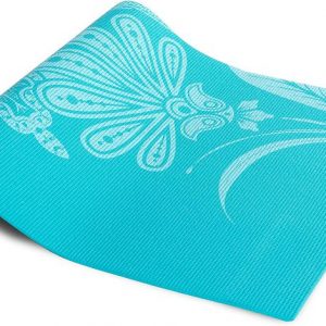 Tone Fitness Yoga Mat with Floral Pattern