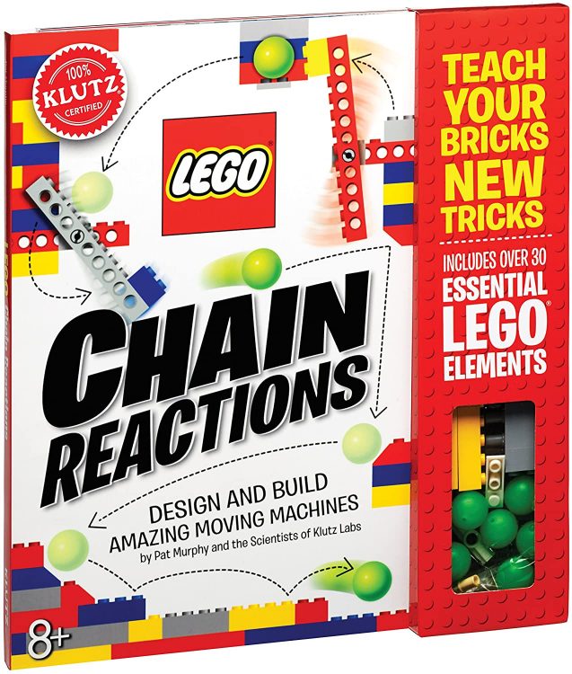 Klutz Lego Chain Reactions Science & Building Kit, Age 8, Multicolor