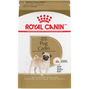 Royal Canin – Breed Health Nutrition Pug Adult Dry Dog Food, 10 lbs
