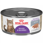 Royal Canin Feline Health Nutrition Spayed & Neutered Loaf in Sauce Wet Cat Food, 5.8 oz., Case of 24