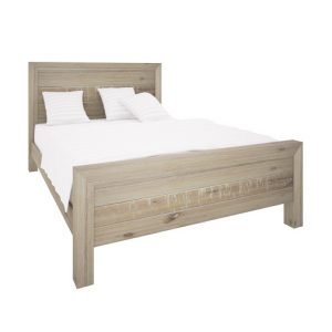 Vietnam Acacia Bedroom Furniture Clean and Simple Lines Solid Wood bed Frame