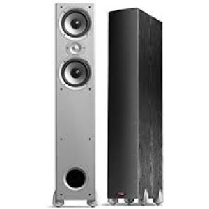 Polk Audio Monitor 60 Series II Floorstanding Speaker (Black, Single) – Bestseller for Home Audio | Affordable Price | 1″ Tweeter, (3) 5.25″ Woofers