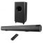 BESTISAN 140 Watts Sound Bar with Wired Subwoofer, Wired and Wireless Bluetooth 5.0 Sound Bar for TV, 27 Inch, 6.25 Inch Subwoofer, 3 Audio Mode, Bass Adjustable, 105dB, Touch Remote Control