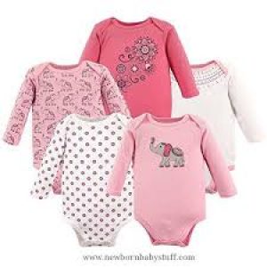 Hudson Baby Unisex Cotton Long-Sleeve Bodysuits