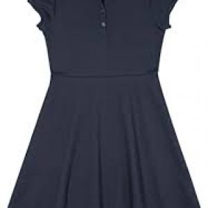 Nautica Girls’ School Uniform Short Sleeve Polo Dress
