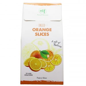 100% Organic Soft Dried Orange Slices 100g