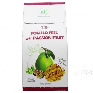 100% Organic Soft Dried Pomelo Peel with Passion Fruit 100g