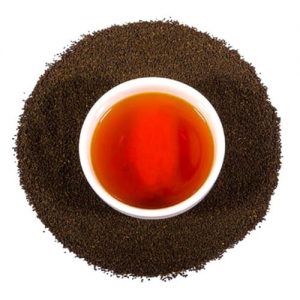Dust black red tea